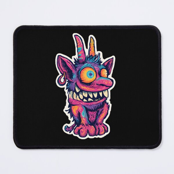 Item preview, Psychedelic Goblin Monster – Trippy Colorful Creature Art | Goblincore Aesthetic designed and sold by Goblinlife.