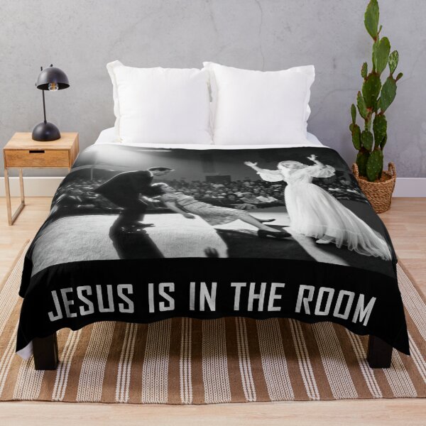 Item preview, Jesus Is in the Room — Revival Night (Tribute to the Great Healing Revivals) designed and sold by Sanctum Icons.