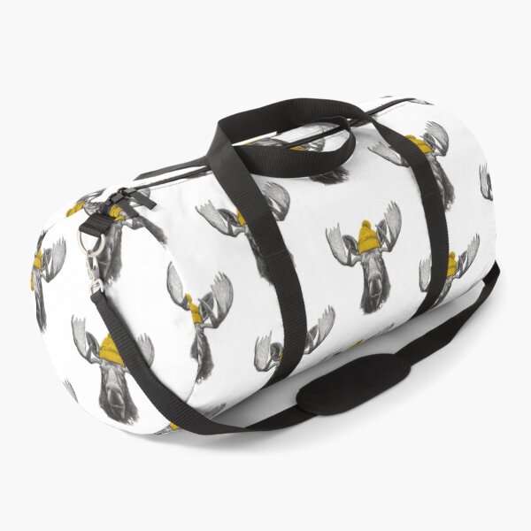 Item preview, Bull Moose Wearing Beanie designed and sold by SaraPorte.