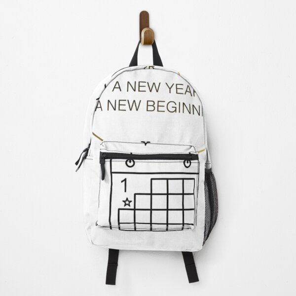 Item preview, "New Year, New Beginning: Elegant Golden Calendar & Inspiration" designed and sold by MonaRose_Art.