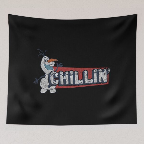 Item preview, Disney Frozen Olaf Chillin Red Block Text  designed and sold by TiannaSalazar.