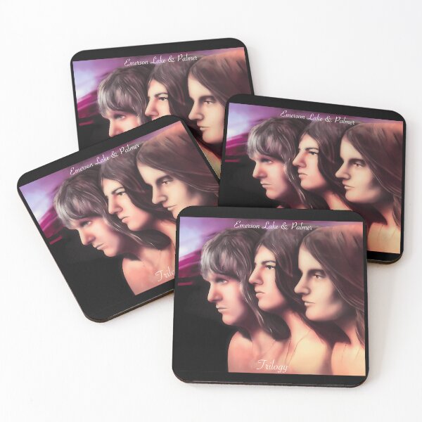 Artikelvorschau, Couvert.ure der Trilogie Emerson Lake & Palmer entworfen und verkauft von wafercones.
