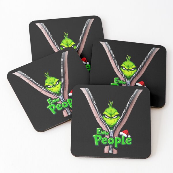 Item preview, Grinch Eww People Funny Christmas Anti-Social Holiday Design designed and sold by TiannaSalazar.