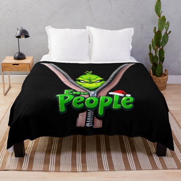 Item preview, Grinch Eww People Funny Christmas Anti-Social Holiday Design designed and sold by TiannaSalazar.