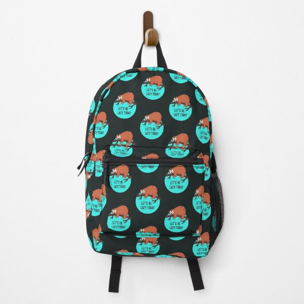 Item preview, "Cute Sloth Let's Be Lazy Today Funny Cartoon Design" designed and sold by anandsiva2703.