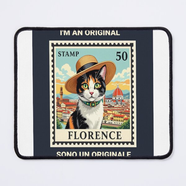 Item preview, I'm An Original—Cute Calico Cat in Florence T-Shirt designed and sold by craftybegonia.