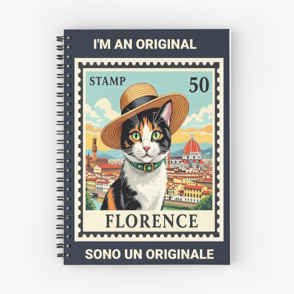 Item preview, I'm An Original—Cute Calico Cat in Florence T-Shirt designed and sold by craftybegonia.