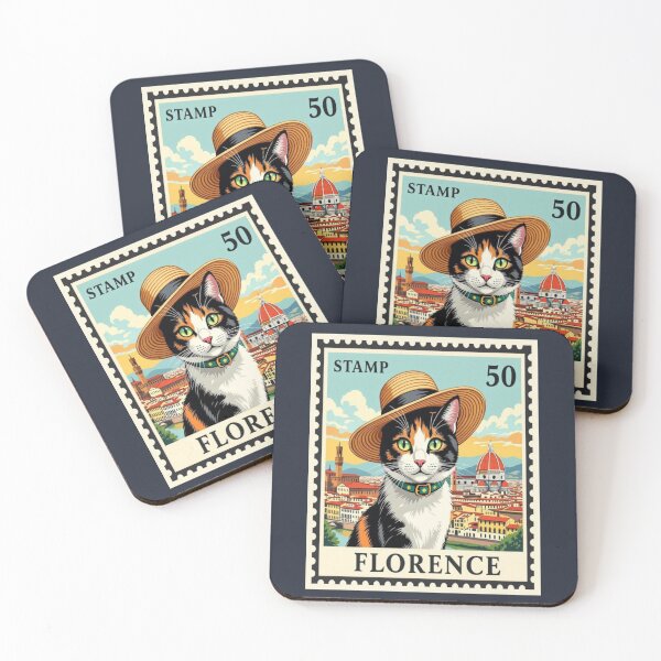 Item preview, I'm An Original—Cute Calico Cat in Florence T-Shirt designed and sold by craftybegonia.