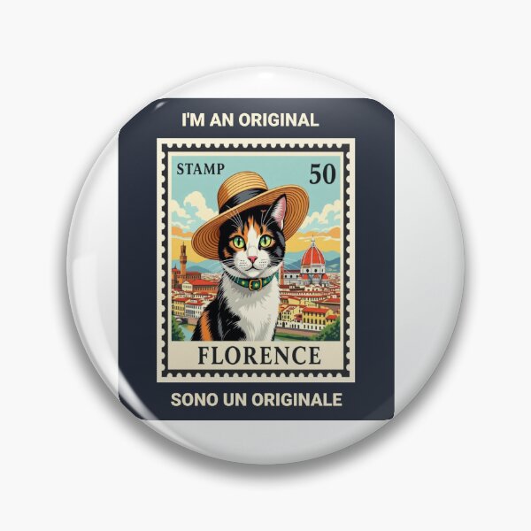 Item preview, I'm An Original—Cute Calico Cat in Florence T-Shirt designed and sold by craftybegonia.