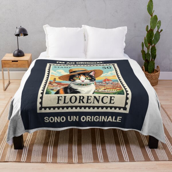 Item preview, I'm An Original—Cute Calico Cat in Florence T-Shirt designed and sold by craftybegonia.