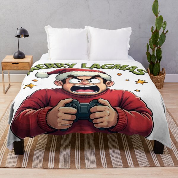 Item preview, Funny Merry Lagmas Gamer Christmas Artwork designed and sold by ShirtHatch.
