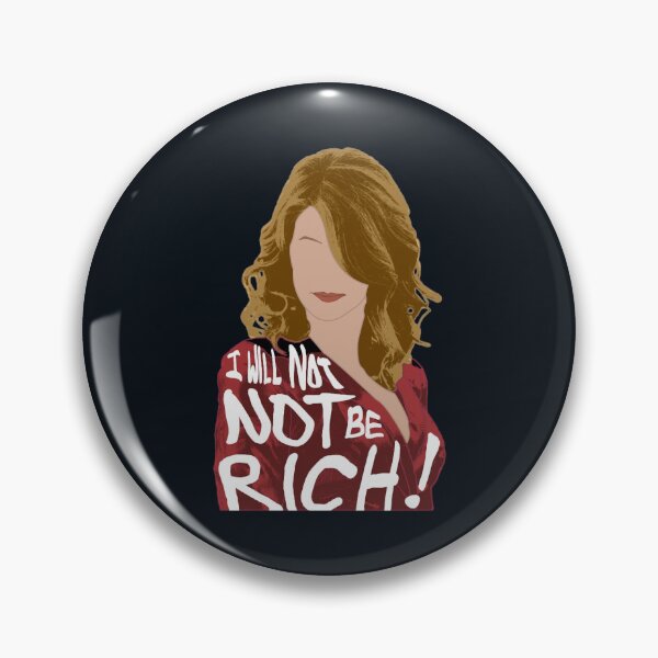 Item preview, Renata Klein_quot_I will not not be rich!_quot_ designed and sold by WillyApparel.
