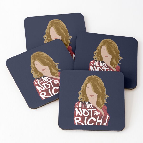Item preview, Renata Klein_quot_I will not not be rich!_quot_ designed and sold by WillyApparel.