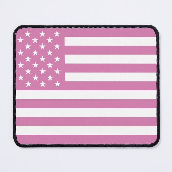 Item preview, Pink - Stars and Strips - American Flag designed and sold by bunbun369.