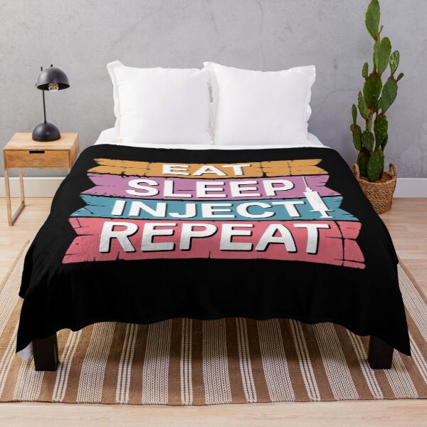 Item preview, Eat - Sleep - Inject - Repeat - Asthetic Nurse designed and sold by LeeEvans222.
