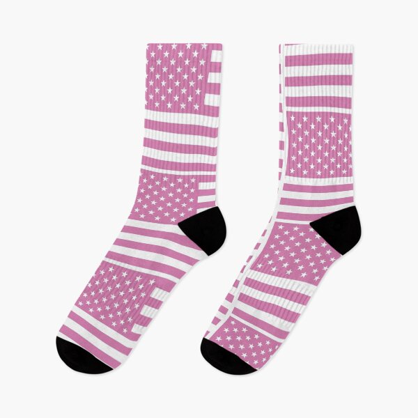 Item preview, Pink - Stars and Strips - American Flag designed and sold by bunbun369.