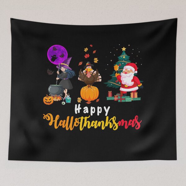 Item preview, Vintage Merry 2025 Tree Hallothanksmas Christmas Happy designed and sold by JamieFmorriSS.