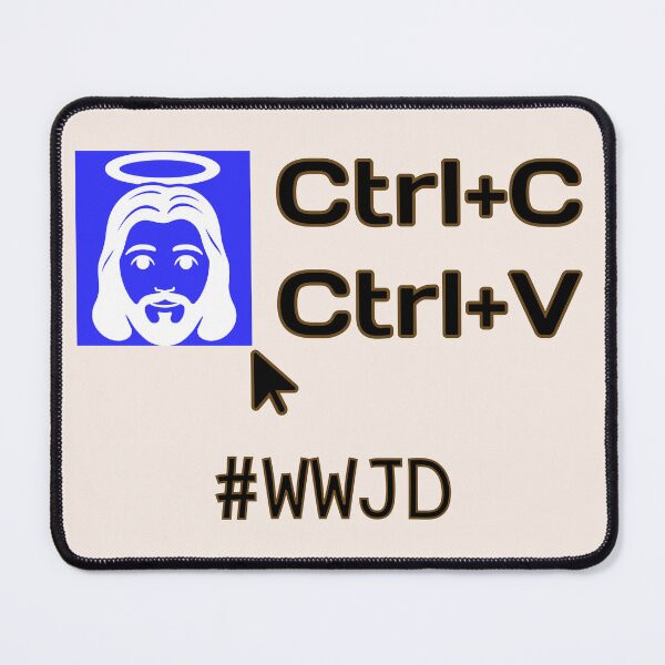 Item preview, What would Jesus do? Copy and paste the teachings of Christ designed and sold by saintsnscholars.