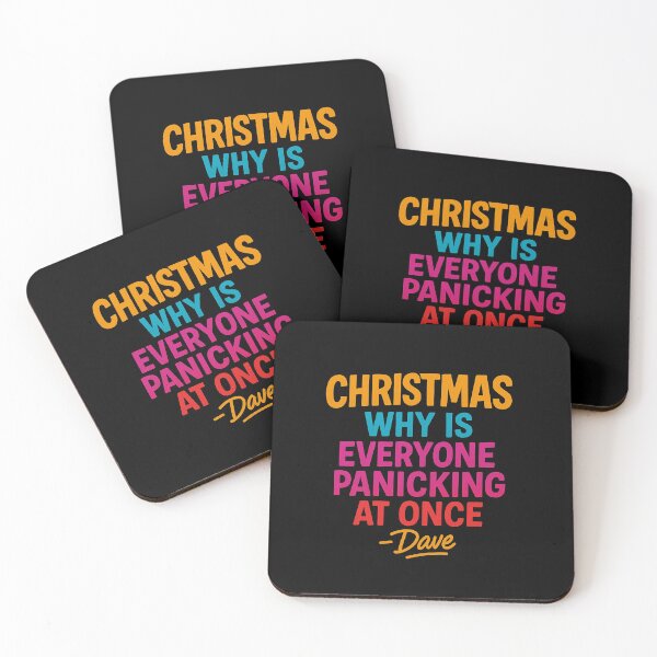 Item preview, CHRISTMAS – Why Is Everyone Panicking At Once – Dave designed and sold by MAF_Merch.