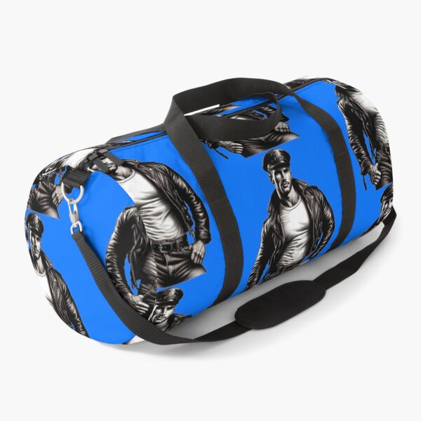 Artikelvorschau, Gay 1940s Vintage Biker Rebel Leather Tom of Finland Tribute Leather Pride Graphic Design entworfen und verkauft von ItsAKinkThing.