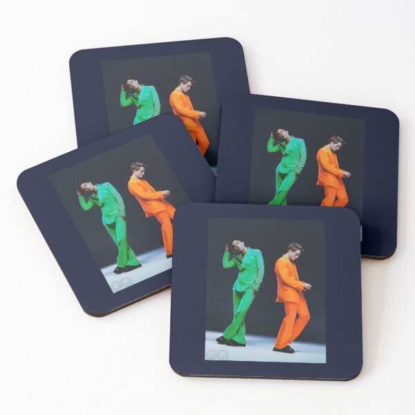 Item preview, robert pattinson green orange suits designed and sold by WillyApparel.