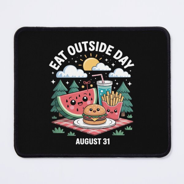 Item preview, Eat Outside Day August 31 Picnic Outdoor Fun Summer Food designed and sold by JulienAureo.