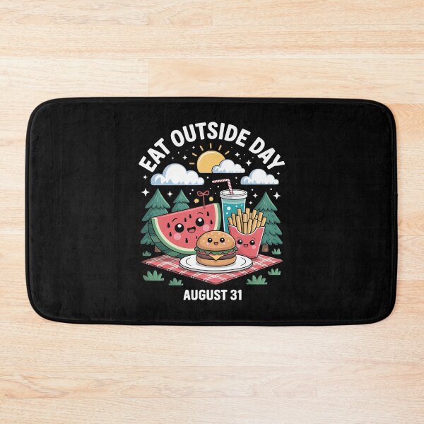 Item preview, Eat Outside Day August 31 Picnic Outdoor Fun Summer Food designed and sold by JulienAureo.