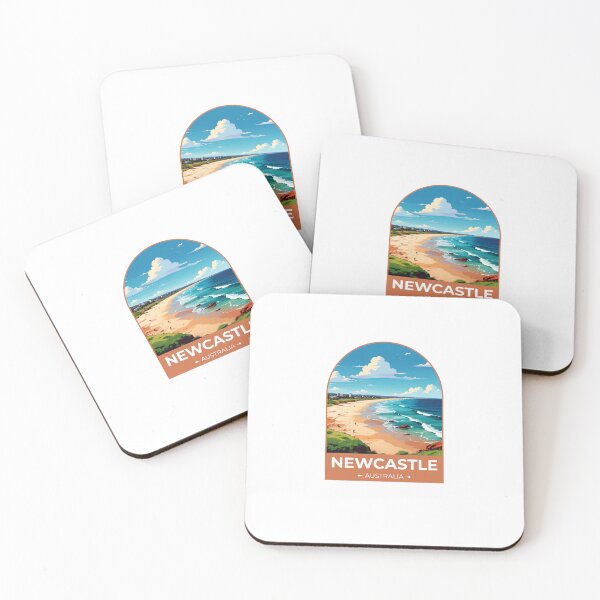 Item preview, Newcastle Australia Sticker designed and sold by TulipaGraphics.