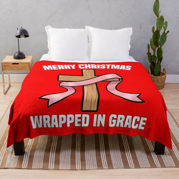Item preview, MERRY CHRISTMAS - WRAPPED IN GRACE designed and sold by KEF Custom.