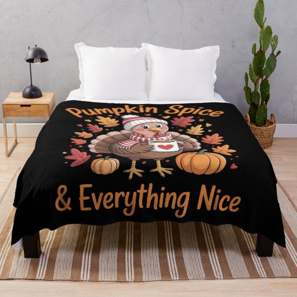 Item preview, Pumpkin Spice And Everything Nice Thanksgiving designed and sold by ValerieRodrigue.