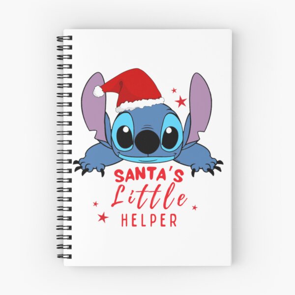 Item preview, Stitch Santa’s Little Helper Cute Christmas Art designed and sold by Justice Geovanni.