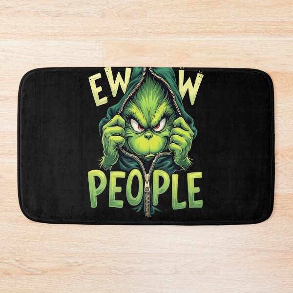 Item preview, Grinch Ew People Funny Christmas Mood Design designed and sold by Justice Geovanni.