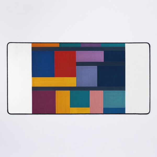Item preview, Chromatic Lattice – Vibrant Modular Abstract designed and sold by EugenioPrints.