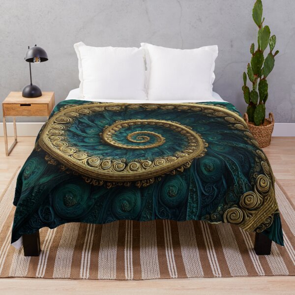 Item preview, New Zealand Māori Paua Pattern Koru Design 595 designed and sold by GrinGalore.