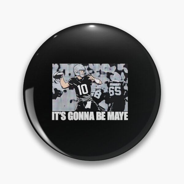 Item preview, Drake Maye New England  It’s Gonna Be Maye Football designed and sold by MarlinConroy.