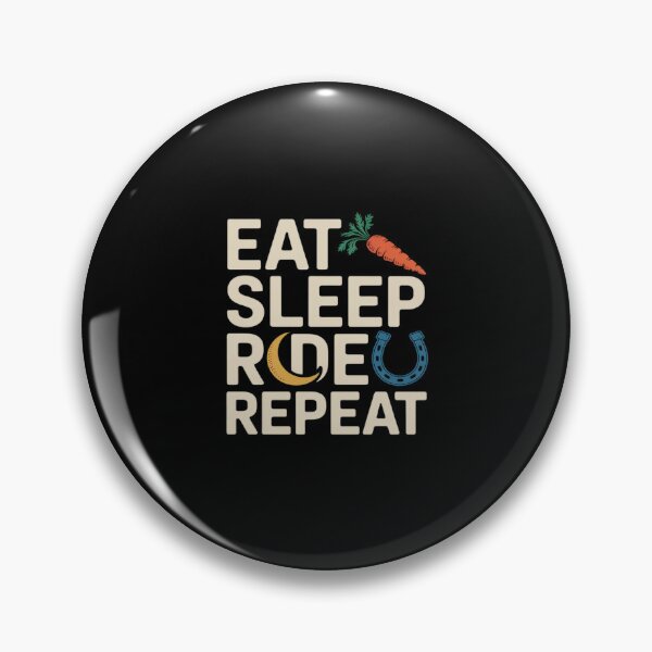 Item preview, Eat Sleep Ride Repeat Equestrian designed and sold by JulienAureo.