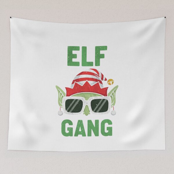 Item preview, Elf Gang Funny Christmas Humor Pajama designed and sold by elderberry.