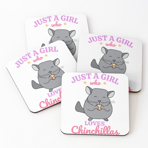 Item preview, Just a Girl Who Loves Chinchillas – Cute Chinchilla Lover Gift designed and sold by Pokah79.