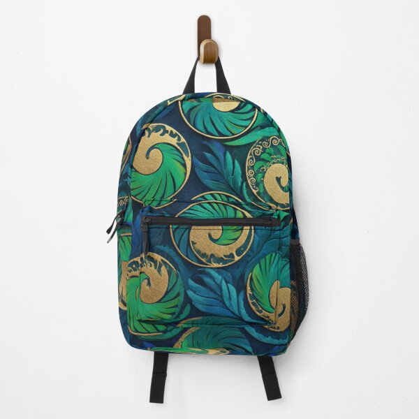 Item preview, New Zealand Māori Paua Pattern Koru Design 596 designed and sold by GrinGalore.