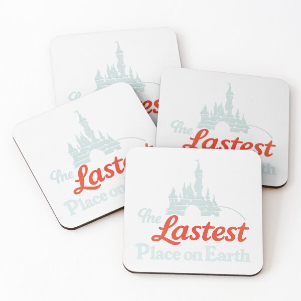Item preview, The Lastest Place on Earth | Vintage Parody, Crumbling Castle Kingdom, Pun Lover Gift for Stickers Notebooks Shirts Bags Magnets and More designed and sold by eatmorvelopator.