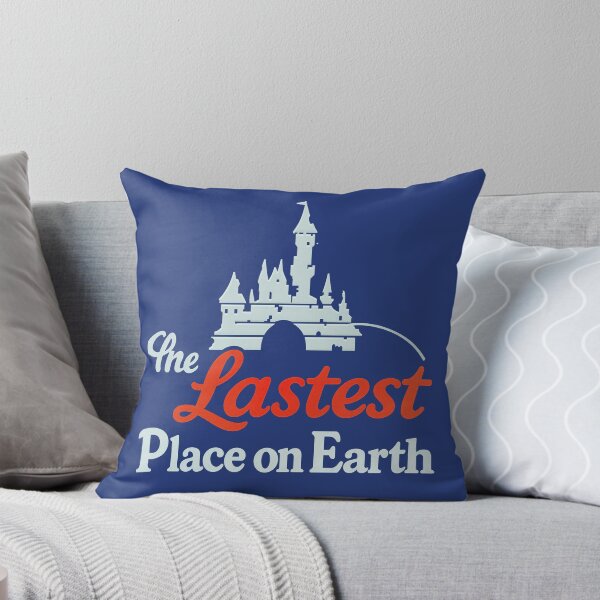 Item preview, The Lastest Place on Earth | Vintage Parody, Crumbling Castle Kingdom, Pun Lover Gift for Stickers Notebooks Shirts Bags Magnets and More designed and sold by eatmorvelopator.