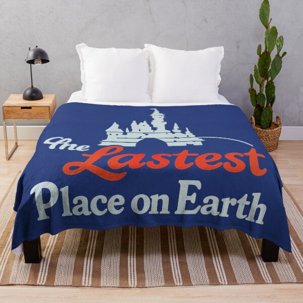 Item preview, The Lastest Place on Earth | Vintage Parody, Crumbling Castle Kingdom, Pun Lover Gift for Stickers Notebooks Shirts Bags Magnets and More designed and sold by eatmorvelopator.