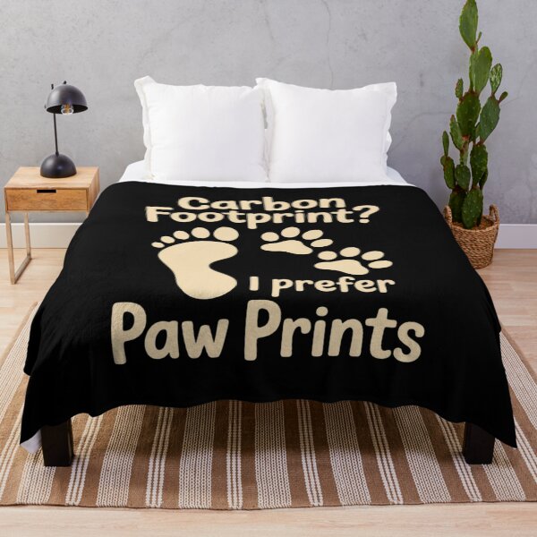 Item preview, Eco Friendly Carbon Footprint I Prefer Paw Prints designed and sold by BiellaSar.