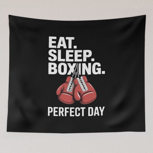 Item preview, Eat. Sleep. Repeat. Boxing Lover Perfect Day designed and sold by BiellaSar.