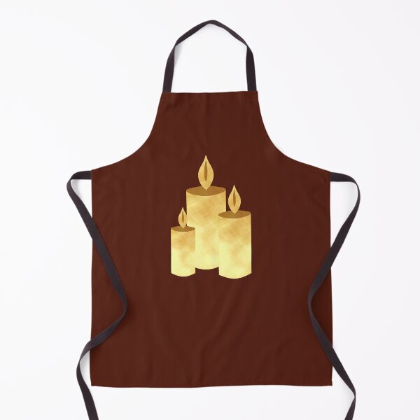 Item preview, Golden Candles on brown - Calm, Sensory-Friendly designed and sold by CreaTwinkles.