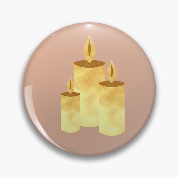 Item preview, Golden Candles on creme - Calm, Sensory-Friendly designed and sold by CreaTwinkles.