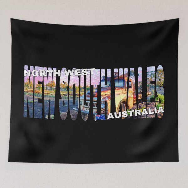 Item preview, North West NEW SOUTH WALES Australia - Truck Wreck Sunrise designed and sold by Adam Gormley.