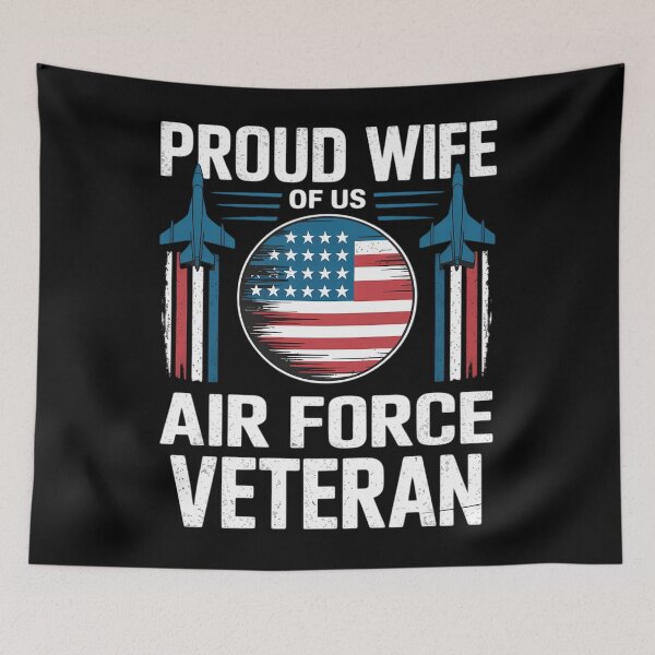 Item preview, Proud Wife of US Air Force Veteran Women's Veterans Day designed and sold by ValerieRodrigue.