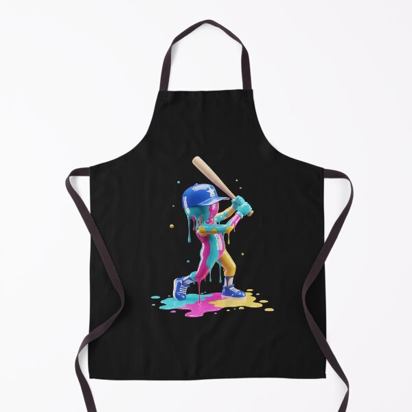 Item preview, Baseball Player USA Flag Drip Dripping Ice Cream American designed and sold by diyoor.
