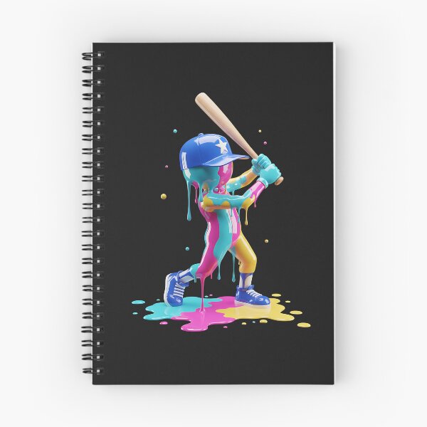 Item preview, Baseball Player USA Flag Drip Dripping Ice Cream American designed and sold by diyoor.